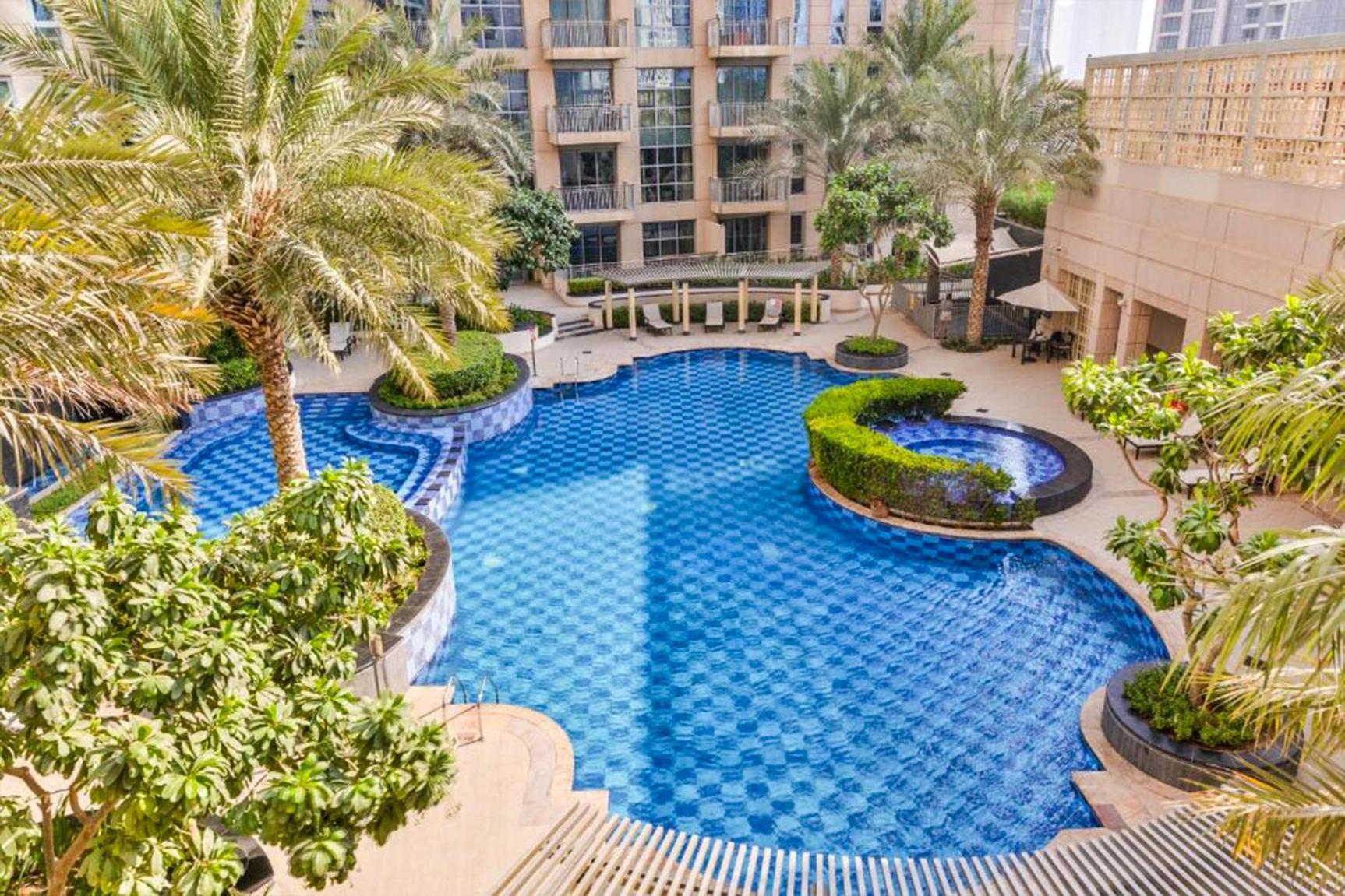 Livbnb - 2B With Modern Interiors, Emaar Boulevard Apartment Dubai Exterior photo